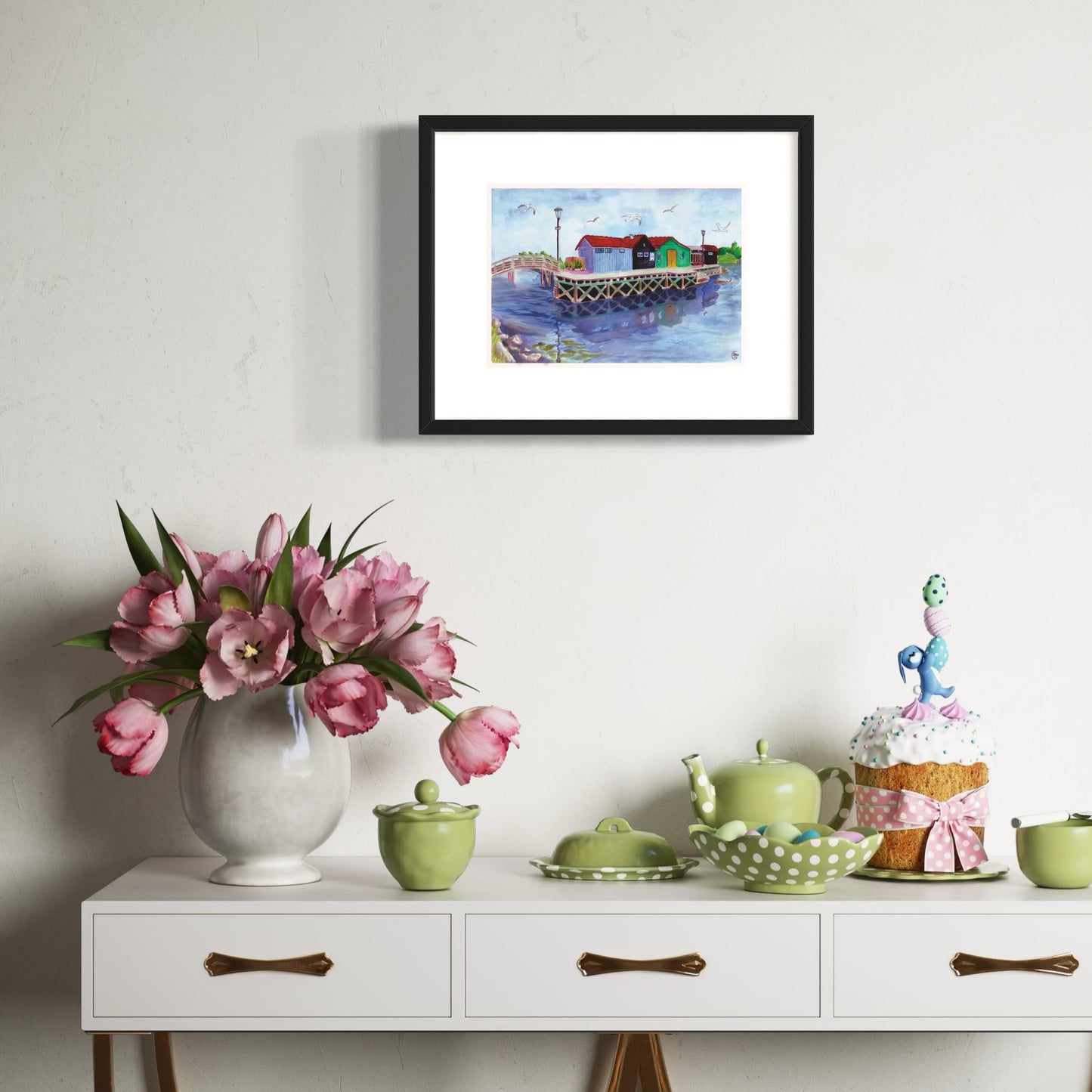 Port des Salines : trésor de l'Île d'Oléron-Mrs G Illustration