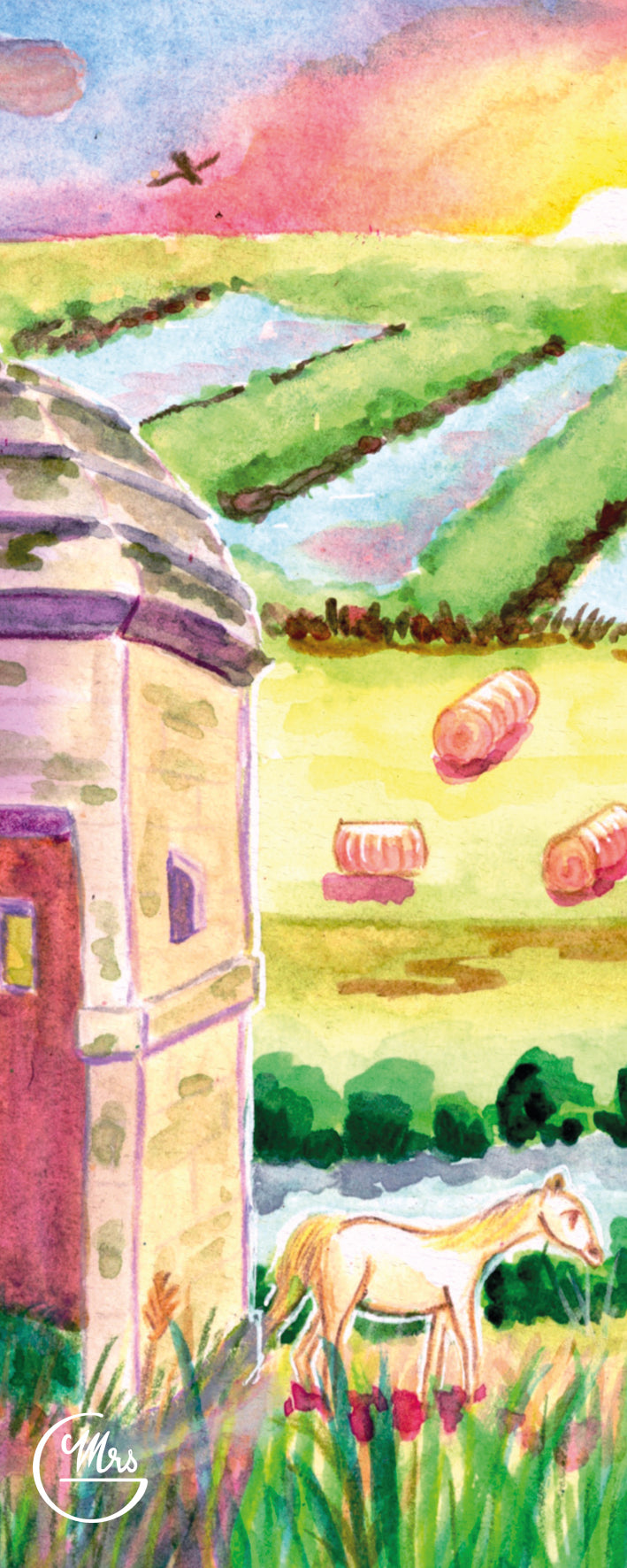 5 marque-pages sur le thème de la Charente-Maritime: Lot M-Mrs G Illustration
