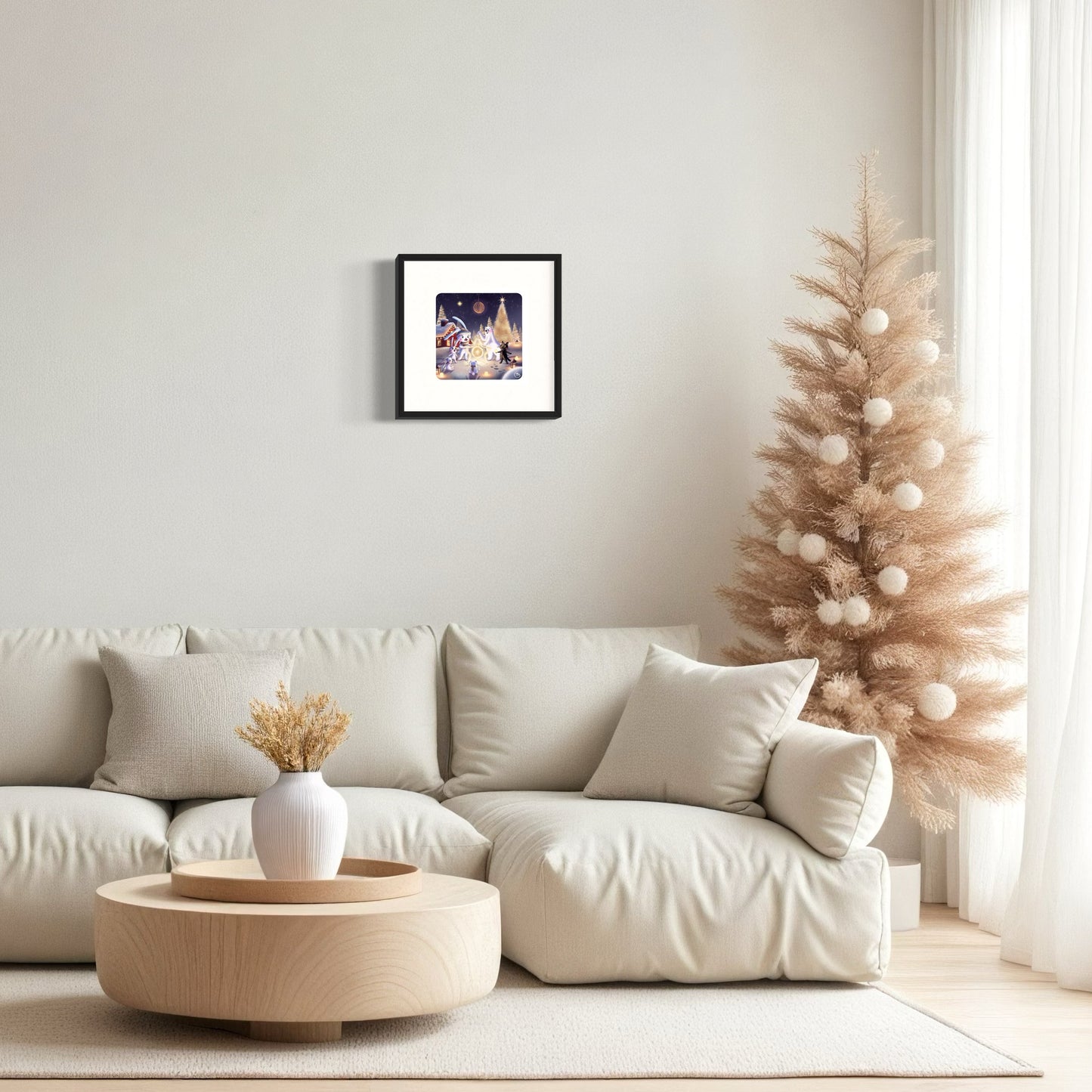 Poster. La magie de Noël avec Lapinou et ses amis