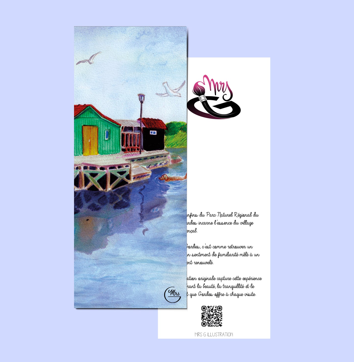 Port des Salines : trésor de l'Île d'Oléron-Mrs G Illustration