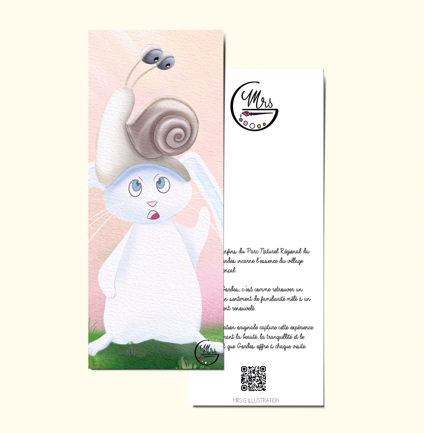 Marque page. Mais que fait Escargot?