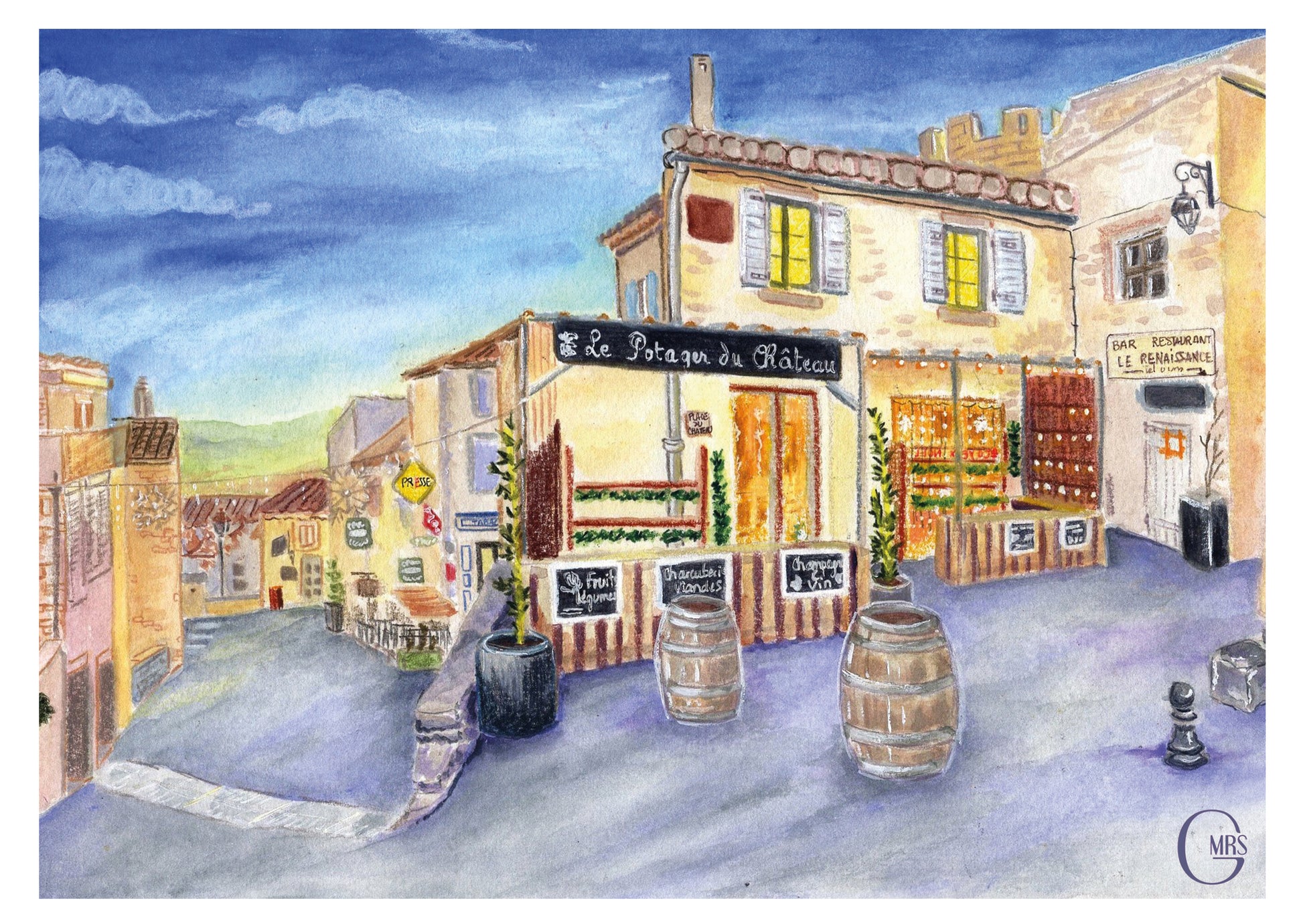 Cartes postales sur le thème du Luberon