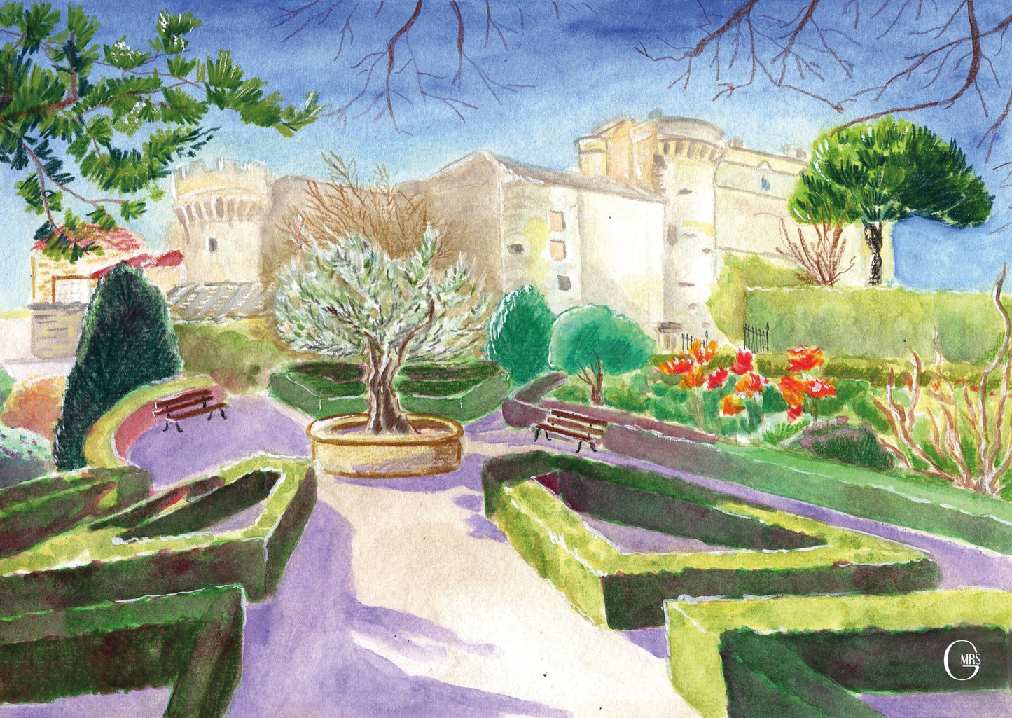 Cartes postales sur le thème du Luberon