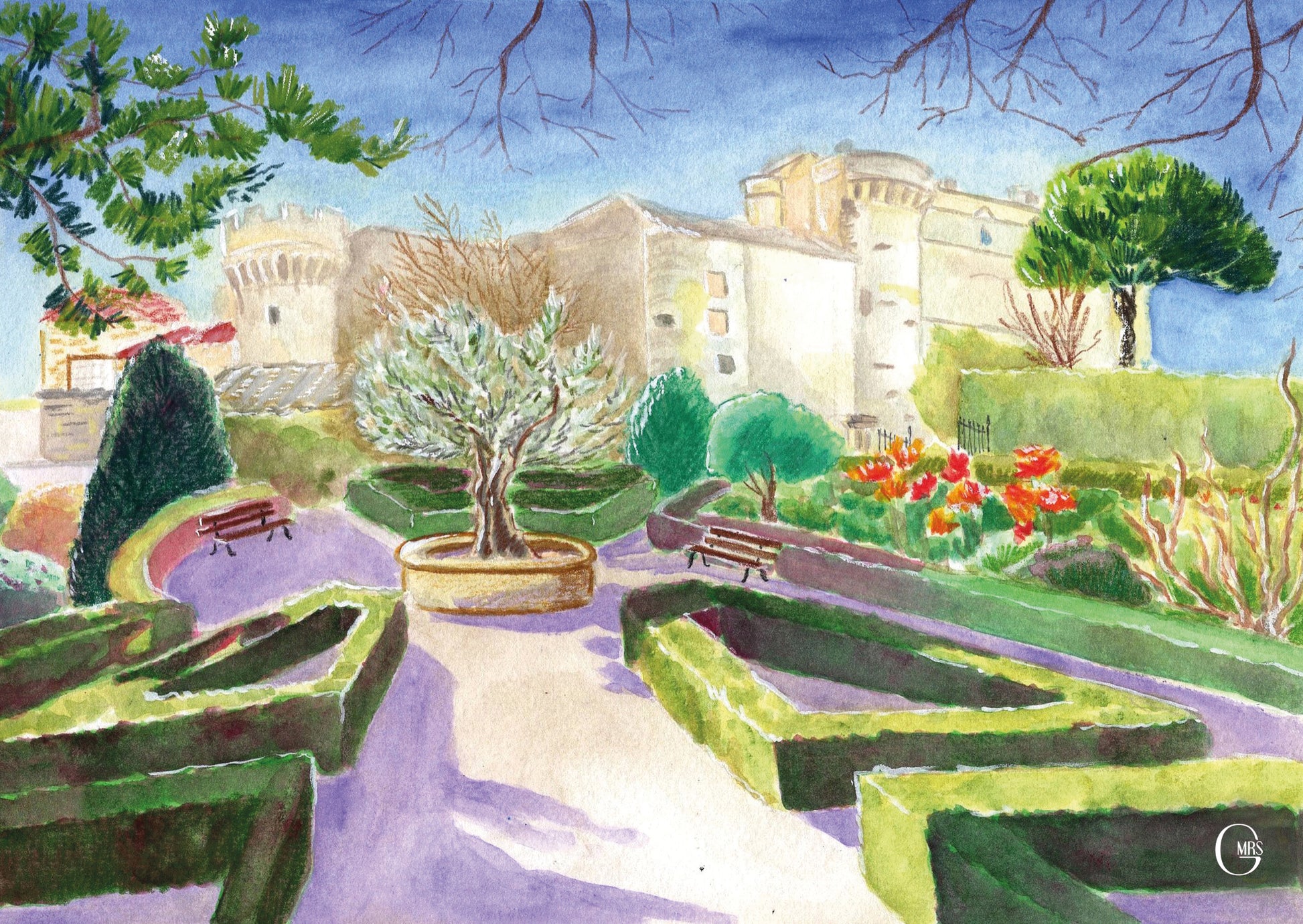 Cartes postales sur le thème du Luberon