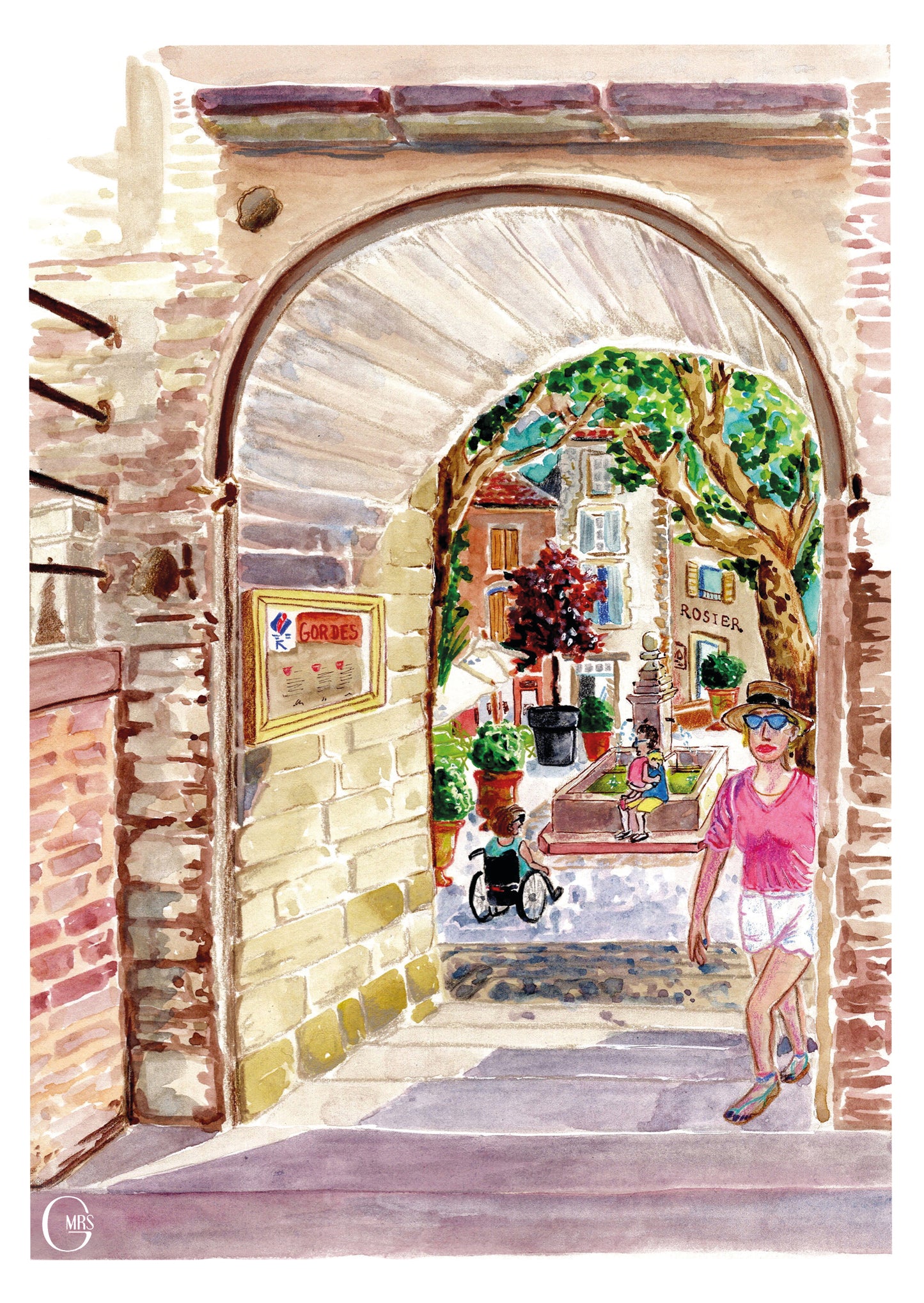 Cartes postales sur le thème du Luberon