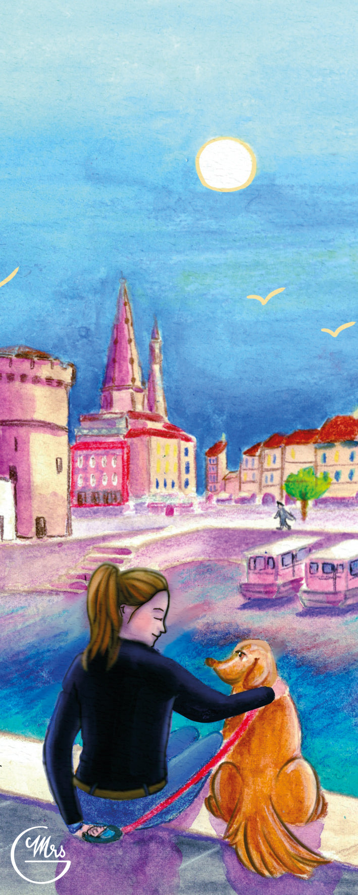 5 marque-pages sur le thème de la Charente-Maritime: Lot M-Mrs G Illustration