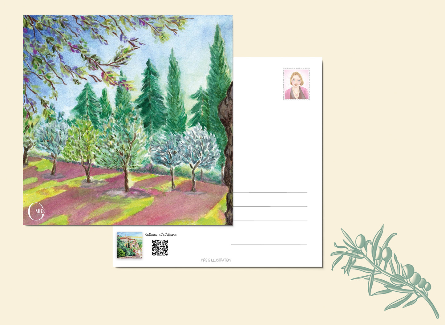 Cartes postales sur le thème du Luberon