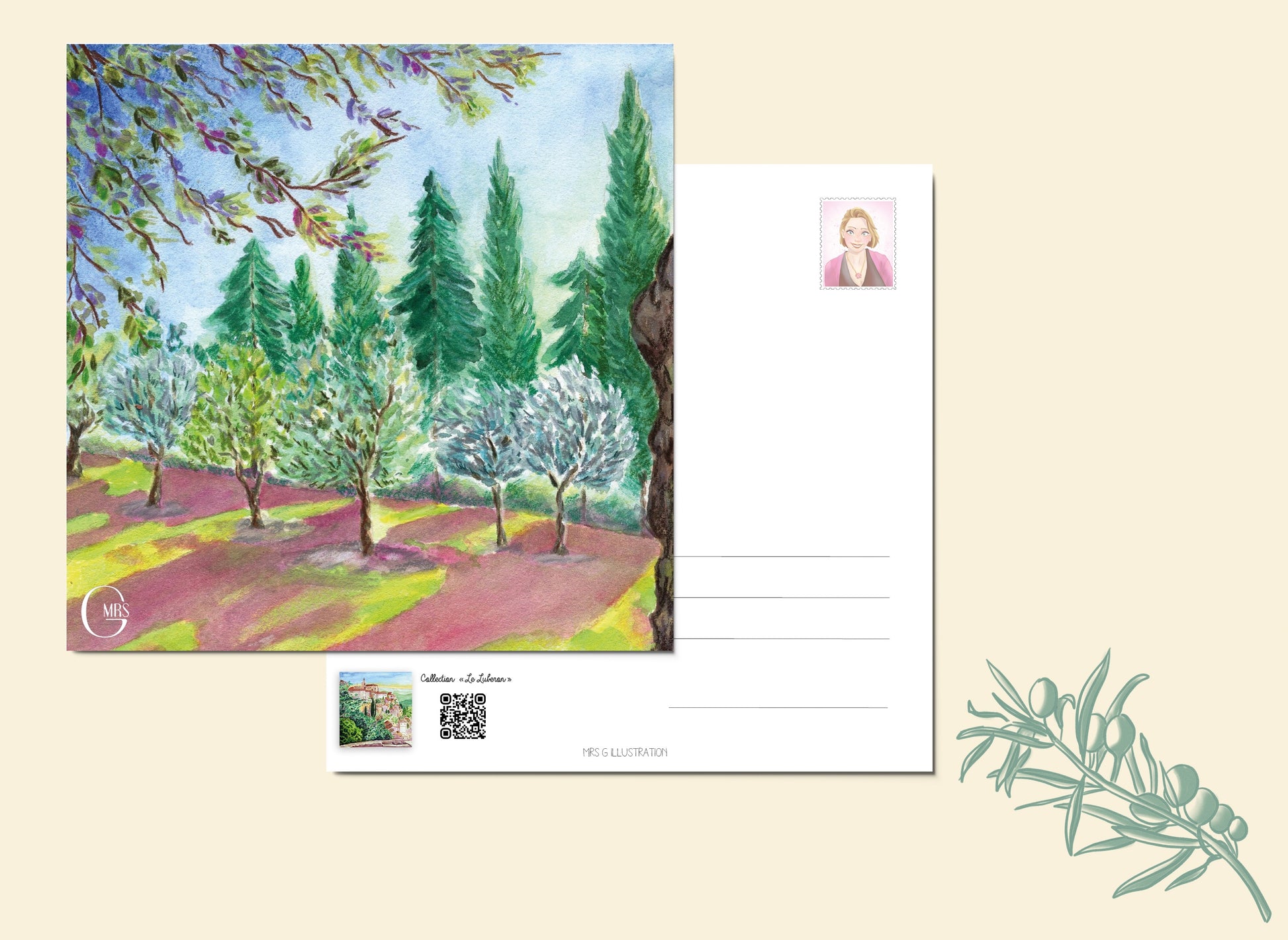 Cartes postales sur le thème du Luberon