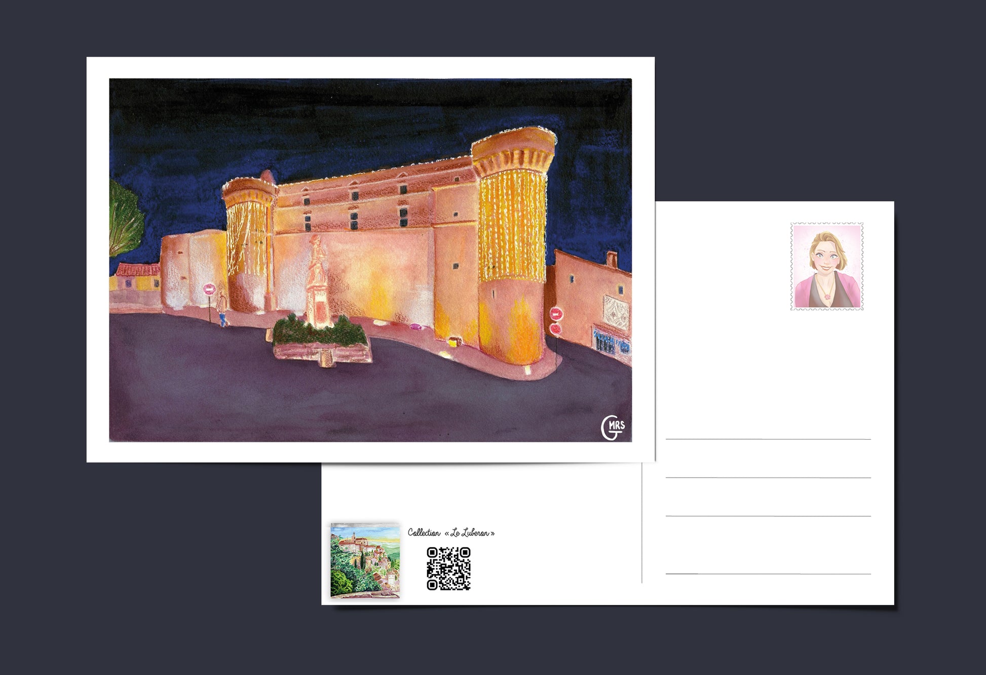 Cartes postales sur le thème du Luberon