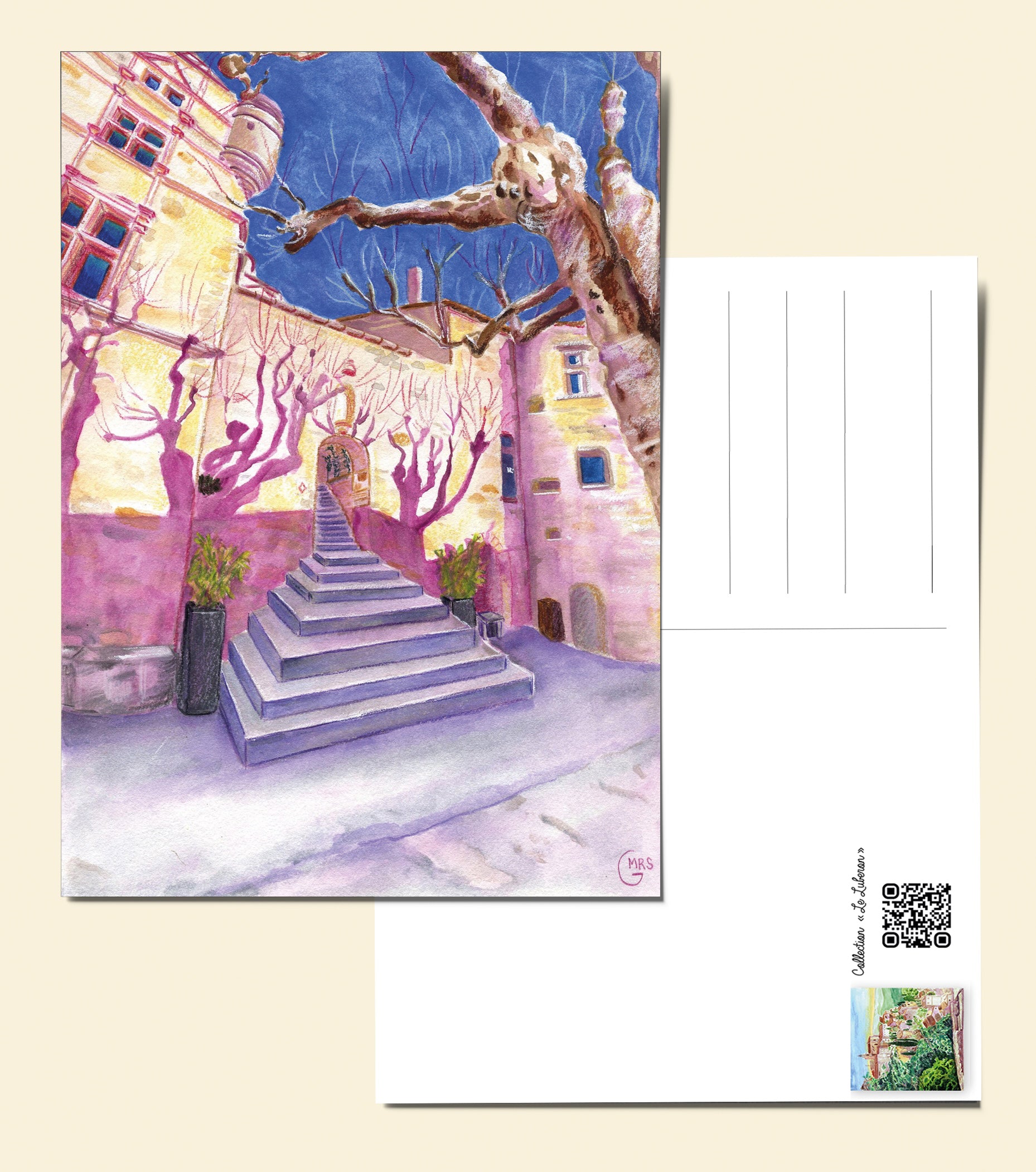 Cartes postales sur le thème du Luberon