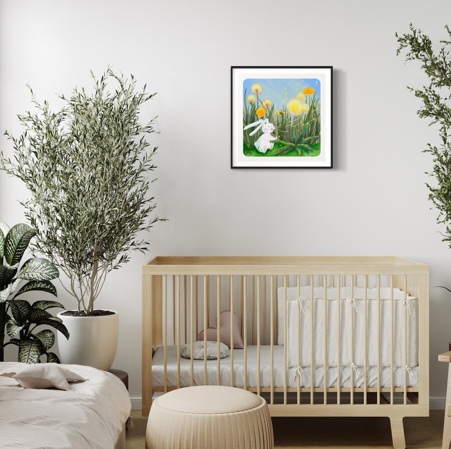 Poster. Qui n'a pas soufflé sur un pissenlit dans sa jeunesse?