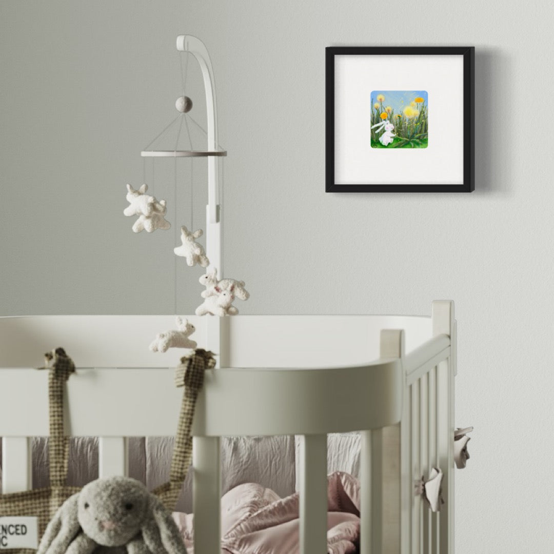 Poster. Qui n'a pas soufflé sur un pissenlit dans sa jeunesse?