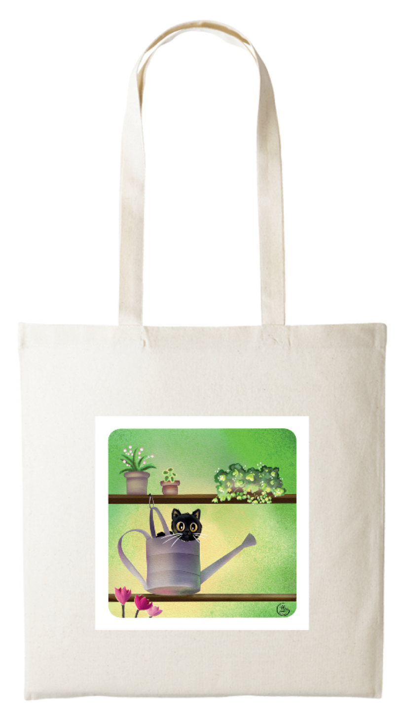 Tote-bag Lapinou imprimé sur 2 faces.